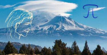 Mount Shasta mit Adama von TELOS