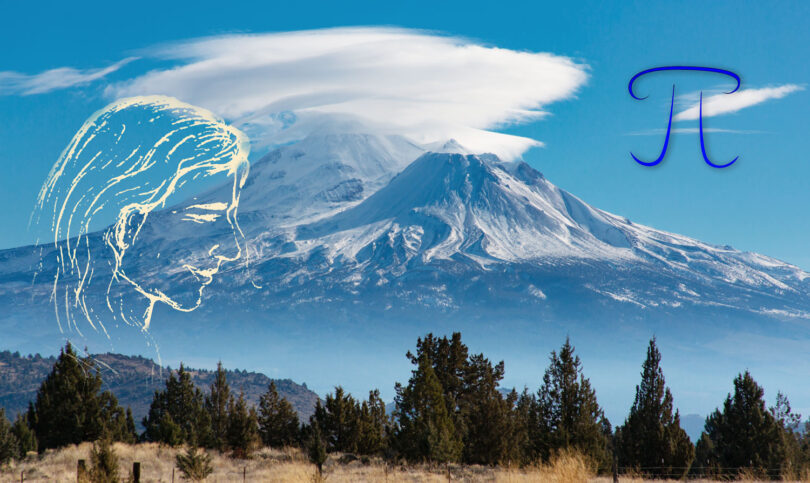 Mount Shasta mit Adama von TELOS