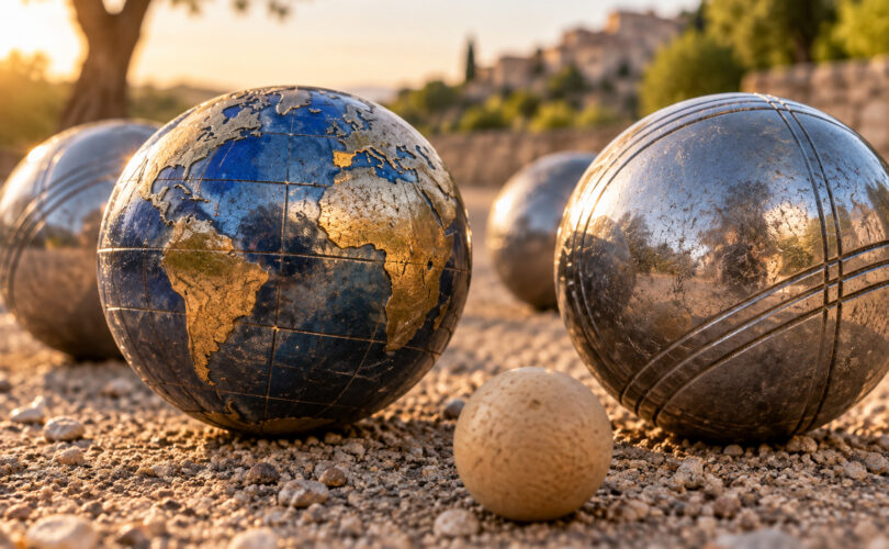 Taktisches Boulespiel mit der Welt?